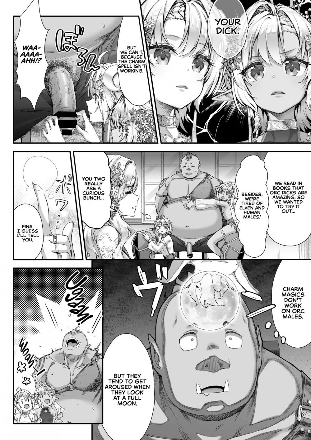 Hentai Manga Comic-Come to the Forest of the Lewd Elves!-Read-6